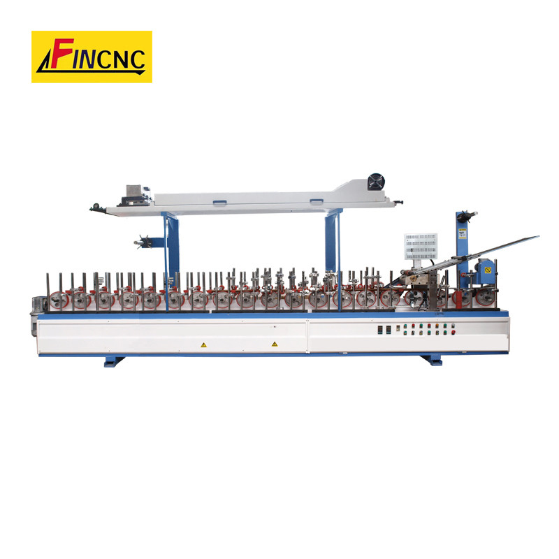 EVA Profile Wrapping Laminate Machine For Wood Veneer Paper