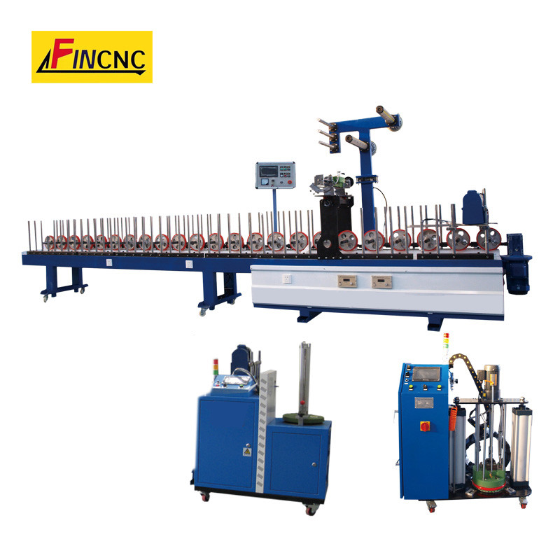 PUR Multifunction Profile Wrapping Laminate Machine